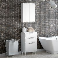 Комод Corozo Монро 50 Z3 Белый арт-SD-00000781 — фото 1, Комоды и тумбы для ванной комнаты