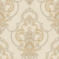 Обои Bernardo Bartalucci Renzo Винил на флизелине (1,06*10,05) Бежевый, Дамаск арт-84161-2 — фото 1, Обои для стен