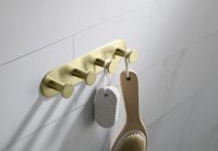 Вешалка для полотенец Timo Saona Золото матовое арт-13015/17 — фото 2, Крючки для полотенец