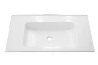 Раковина Эстет Каре 90 Белая арт-ФР-00000782 — фото 2, Раковины встраиваемые сверху