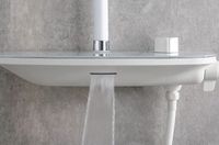 Душевая система Gappo Белая арт-G2495-88 — фото 7, Душевые стойки