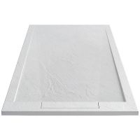 Душевой поддон из искусственного камня Vincea 160x90 Белый матовый арт-VST-4SRL9016W+Vsph-D611 — фото 1, Душевые поддоны из искусственного камня