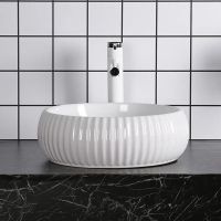 Товар: Раковина-чаша Ceruttispa 40 СТ9554 Белая арт-CR0007 - фото 3 Раковина-чаша Ceruttispa 40 СТ9554 Белая арт-CR0007 — фото 3, Раковины накладные