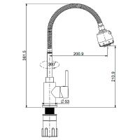 Смеситель для кухни Splenka Хром арт-S201.47 — фото 14, Смесители для кухни