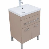 Тумба под раковину Aquanet Верона 60 Капучино арт-304534 — фото 4, Тумбы под раковину