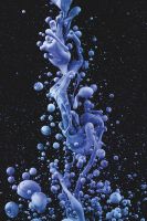 Фреска Ortograf Fluid art 33250 Фактура бархат FX Флизелин (1,8*2,7) Черный/Фиолетовый, Абстракция арт-33250 (бархат FX) — фото 2, Фрески