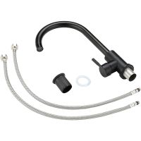 Смеситель для кухни Orange Steel Черный матовый арт-M99-009b — фото 5, Смесители для кухни