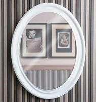 Зеркало Simas Lante 62 LAS1 bi Белое арт-LAS1bi — фото 3, Зеркала в ванную комнату