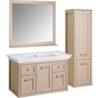 Товар: Комплект мебели для ванной ASB-Woodline Толедо 105 Капучино арт-11196+11211+23538 - фото 2 Комплект мебели для ванной ASB-Woodline Толедо 105 Капучино арт-11196+11211+23538 — фото 2, Комплекты мебели для ванной