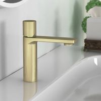 Смеситель для раковины Vincea Vogue Брашированное золото арт-VBF-4V3BG — фото 2, Смесители для раковины