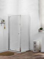 Душевая стенка Jacob Delafon Serenity 90 профиль Хром стекло прозрачное арт-E14F90-GA — фото 2, Боковые стенки