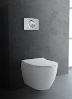 Комплект унитаза с инсталляцией Berges Okus с сиденьем Микролифт и Черной матовой клавишей смыва арт-043274 — фото 13, Комплекты унитаз + инсталляция