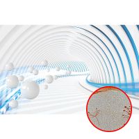 Фреска Ortograf 3D 21067 Фактура бархат золото FX-G Флизелин (4,2*2,7) Белый/Голубой, Абстракция арт-21067 (бархат золото FX-G) — фото 1, Фрески