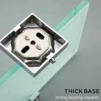 Стеклянная полка Gappo G38 Хром арт-G3807 — фото 3, Полки для ванной и душа