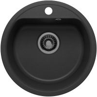 Товар: Кухонная мойка Reflection Arena 48 Черная арт-RF0148BL - фото 1 Кухонная мойка Reflection Arena 48 Черная арт-RF0148BL — фото 1, Кухонные мойки