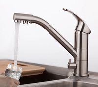 Смеситель для кухни Frap H21-5 Сатин арт-F4321-5 — фото 6, Смесители для кухни