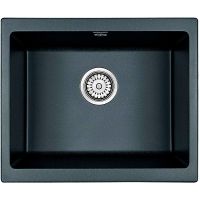 Кухонная мойка Paulmark Gera 60 Антрацит арт-PM205546-AN — фото 1, Кухонные мойки