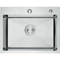 Кухонная мойка Aflorn Premium 60 Сатин арт-AF96045 — фото 1, Кухонные мойки