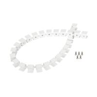 Профиль алюминиевый Arlight накладной Белый арт-029419 — фото 2, Профили для светодиодных лент