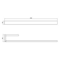 Полотенцедержатель Timo Petruma Хром арт-15251/00 — фото 7, Полотенцедержатели