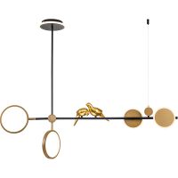 Товар: Подвесной светильник Artelamp Toliman Белый Черный Золото арт-A2613SP-4BK - фото 1 Подвесной светильник Artelamp Toliman Белый Черный Золото арт-A2613SP-4BK — фото 1, Подвесные светильники