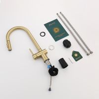 Смеситель для кухни Splenka Золото матовое арт-S204.49.03 — фото 10, Смесители для кухни