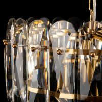 Люстра Maytoni Modern Suite Прозрачная Латунь арт-MOD122PL-05BS — фото 3, Люстры