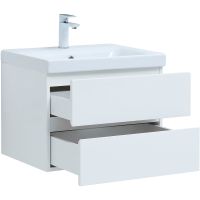 Товар: Тумба под раковину Aquanet Беркли 60 подвесная Белый глянец арт-302349 - фото 4 Тумба под раковину Aquanet Беркли 60 подвесная Белый глянец арт-302349 — фото 4, Тумбы под раковину