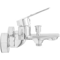 Смеситель для ванны Orange Flat Хром арт-M12-611cr — фото 4, Смеситель для ванны