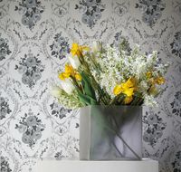 Обои Milassa Joli Флизелин (1*10,05) Серый, Орнамент/Цветы арт-Joli4 011 — фото 2, Обои для стен