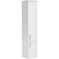 Шкаф пенал Aquanet Бостон 36 R подвесной Белый арт-209681 — фото 1, Пеналы для ванной комнаты