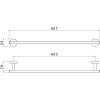 Товар: Полотенцедержатель Aquatek Оберон Хром арт-AQ4214CR - фото 2 Полотенцедержатель Aquatek Оберон Хром арт-AQ4214CR — фото 2, Полотенцедержатели