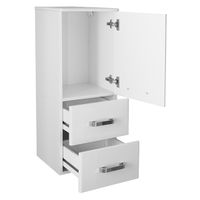 Подвесной шкаф Mixline Стив 34 Белый арт-536806 — фото 2, Шкафы для ванной