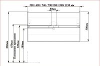 Товар: Тумба с раковиной SanVit Сити 120 в цвете Ral подвесная Белая глянцевая арт-ksity120 - фото 7 Тумба с раковиной SanVit Сити 120 в цвете Ral подвесная Белая глянцевая арт-ksity120 — фото 7, Тумбы с раковиной