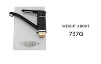 Товар: Смеситель для кухни Frap H49-6 Черный матовый Хром арт-F4549-6 - фото 10 Смеситель для кухни Frap H49-6 Черный матовый Хром арт-F4549-6 — фото 10, Смесители для кухни