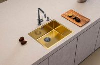 Товар: Кухонная мойка Alveus Kombino 50 Monarch Gold SAT-90 540x440x195 F/S Золото арт-1120902 - фото 9 Кухонная мойка Alveus Kombino 50 Monarch Gold SAT-90 540x440x195 F/S Золото арт-1120902 — фото 9, Кухонные мойки