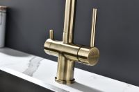 Смеситель для кухни Paulmark Serpentine Бронза арт-Se213222-BR — фото 12, Смесители для кухни