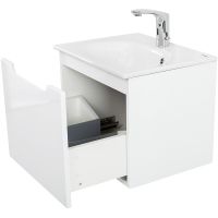 Тумба под раковину BelBagno Etna 50 подвесная Bianco Lucido арт-ETNA-500-1C-SO-BL-P — фото 8, Тумбы под раковину