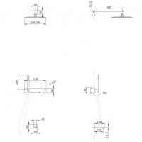 Товар: Душевая система Abber Rund Золото матовое арт-AF8717G - фото 3 Душевая система Abber Rund Золото матовое арт-AF8717G — фото 3, Встраиваемые душевые комплекты