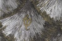 Обои Emiliana Parati Valentin Yudashkin 5 Винил на флизелине (1,06*10,05) Серый/Черный, Орнамент арт-86092 — фото 2, Обои для стен