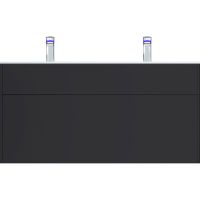 Тумба под раковину AM.PM Inspire V2.0 120 подвесная Графит матовая арт-M50AFHX1203GM — фото 1, Тумбы под раковину