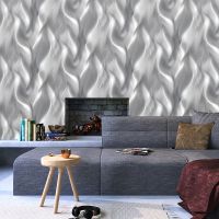 Обои Solo Ice Flame Винил на флизелине (1,06*10) Серый, Абстракция арт-SL8587-11 — фото 2, Обои для стен