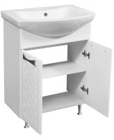 Тумба под раковину Stella Polar Ванда 60 Белая арт-SP-00000201 — фото 4, Тумбы под раковину