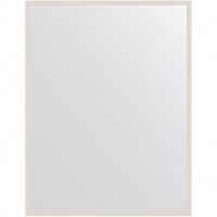 Зеркало Evoform Definite 86х66 в багетной раме - Белый 20 мм арт-BY 7477 — фото 1, Зеркала в ванную комнату