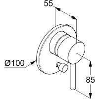 Товар: Душевая система Kludi Bozz Черная матовая арт-387363976 - фото 9 Душевая система Kludi Bozz Черная матовая арт-387363976 — фото 9, Встраиваемые душевые комплекты
