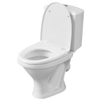 Унитаз компакт Santeri Вест с бачком и сиденьем арт-1.P201.8.S00.00B.F — фото 2, Напольные унитазы