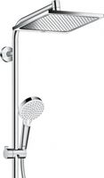 Душевая система Hansgrohe Crometta E Хром арт-27281000 — фото 3, Душевые стойки