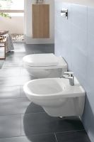 Унитаз Villeroy&Boch O.Novo подвесной с сиденьем Микролифт арт-5660H101 — фото 9, Подвесные унитазы