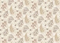 Обои Grandeco Ciara Винил на флизелине (0,53*10,05) Бежевый/Бронзовый/Коричневый, Листья арт-A 63902 — фото 2, Обои для стен