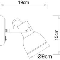 Товар: Настенный светильник Artelamp Jovi Черный Золото арт-A1677AP-1GO - фото 2 Настенный светильник Artelamp Jovi Черный Золото арт-A1677AP-1GO — фото 2, Споты